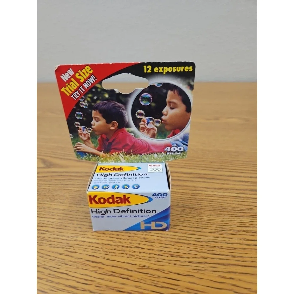 KODAK High‎ Definition HD 1 roll 12 EXP 400 Film New Unopened Box EXPIRED 2006